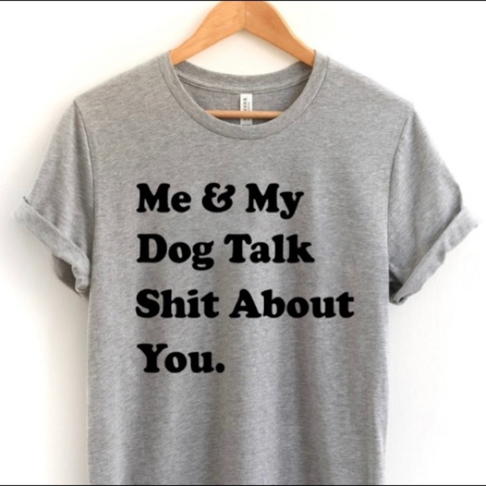 Funny T shirts Graphic Tee For Women Gray Top